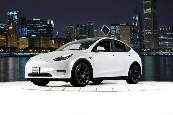 TESLA MODEL Y 2021 5YJYGDEE5MF078680 image